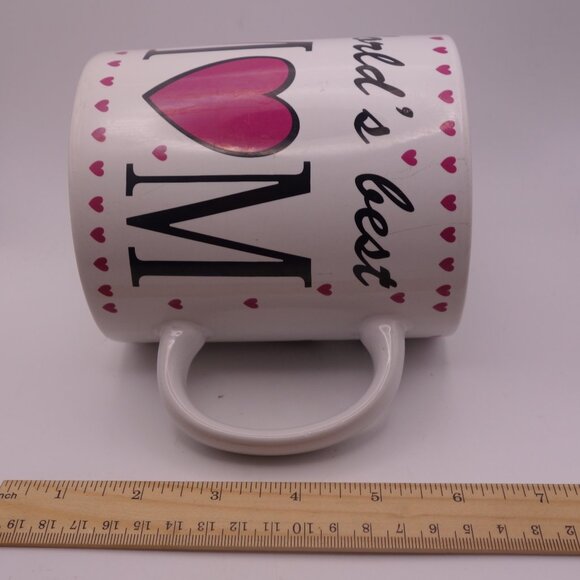 World's Best Mom Jumbo Ceramic Coffee Mug - Picture 4 of 16